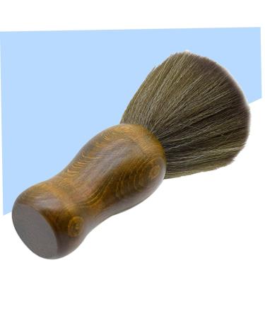 Beavorty 3-Piece Wood Tools Set - Vintage Razor Hair Cleaning & Neck Brush - Salon Quality Hairdressing Brushes - 15.5x3.2cm - Buy Online on SooperMarket.com