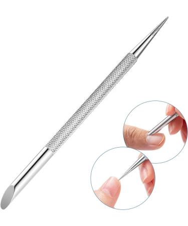 Stainless Steel Cuticle Pusher Nail Dotting Pen Nail Care Tool Double Ended Manicure Cuticle Remover Cleaner Nail Dotting Pen Set Nail Dotting Pens For Nail Art Nail Dotting Pen And Brushes - Buy Online on SooperMarket.com