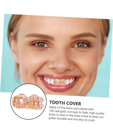 Healeved 3 Pcs Scorpion Single Braces Costume for Men Gold Tooth Photo Props Vampire Like Real 14k - Buy Online on SooperMarket.com
