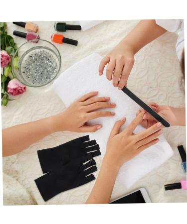Healeved 5 Pairs Nail Gloves Fingerless Gloves Driving Gloves Nails Gel Sun Protection Gloves Uv Gloves Led Gloves Womens Gloves Manicure Gloves Miss Skin Care Polyester Light - Buy Online on SooperMarket.com