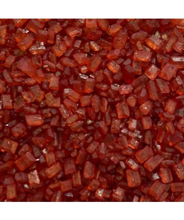 A Pinch Of... DecorSugar Dark Red - Mini Pouch - 30g. This beautiful translucent sugar is versatile and ideal for all of your cakes & bakes. Just enough for a single bake.(DecorSugar Dark Red)