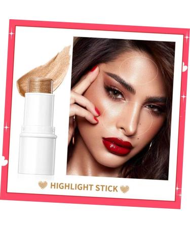Healvian 1 Set Contour Stick Makeup Blush Facial Kit Wand Stick Neopentyl Di(ethylhexanoate) Ester - Buy Online on SooperMarket.com