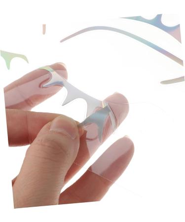 Healeved 6pcs Iridescent Eyeliner Eye Liner Eye Shadow Stickers Face Decals Eyeshadow Transfer Glue - Buy Online on SooperMarket.com