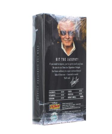 Jads International Marvel Stan Lee Signature Men's Cologne - Autographed Card in Box - Buy Online on SooperMarket.com