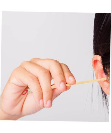Ear Cleaning Kit - Bamboo Ear Pick Set for Ear Wax Removal | Spiral Cleaner and Ear Picker Tool Set - Buy Online on SooperMarket.com