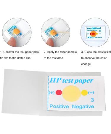 10-Piece Helicobacter Pylori Test Kit - Portable Home Self-Test for Bad Breath & Tartar Sampling - Buy Online on SooperMarket.com