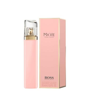 Hugo Boss Ma Vie Eau de Parfum Women's Floral Perfume With Notes of Cactus Blossom Rose Bud & Cedarwood Luxury Perfumes for Women Long Lasting Fragrance 2.5 Ounce (Pack of 1) - Buy Online on SooperMarket.com