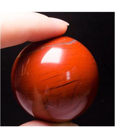Natural Crystal Rough Ornament 1pc Natural Crystal Spheres Stone Decorations Arts Crafts Red Jasper Ball for Fengshuifor Fengshui Decoration Gift Decoration (Color : 1pc 45mm) - Buy Online on SooperMarket.com