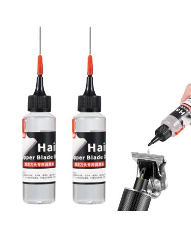 2PCS Clipper Oil Hair Clipper Oil for Hair Trimmers Hair Clippers Shaver Trimmers Hairdressing & Beard Trimmer Clippers Oil Lubricating Oils Care for Your Hair Trimmer 60ml X 2pcs