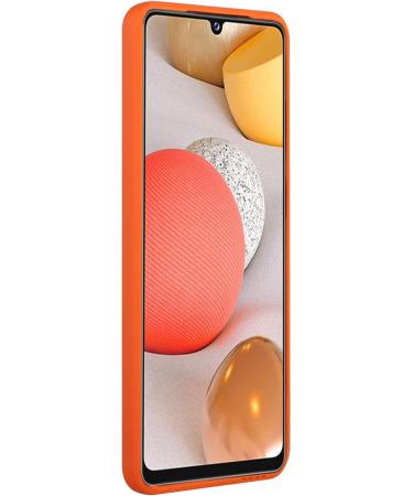 Buy Tivenfezk Nadoli Silicone Case for Samsung Galaxy A23 4G/5G - Ultra Thin Shockproof Wallet TPU Cover with Credit Card Holder - Orange - Buy Online on SooperMarket.com