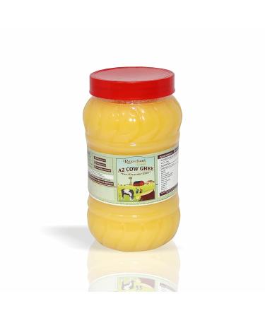 Rajasthani Swaad A2 Desi Cow Ghee 1000 ml | Organic Desi Ghee | Ghee according to the Vedic Bilona method