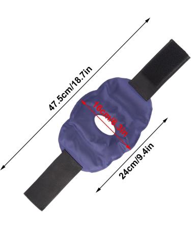 Compression Knee Brace - Reusable Cooling Ice Packs Bag - Adjustable Bag Gel Ice Bag Cold Compress Packs Wrap for Injuries Kot-au - Buy Online on SooperMarket.com