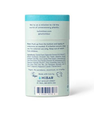 HiBAR Sensitive Deodorant with Sea Moss & Aloe - Gentle on Skin Neutralizes Odor Absorbs Moisture Smooth Application Long-Lasting Protection Aluminum & Paraben Free Sea Moss + Aloe - Buy Online on SooperMarket.com