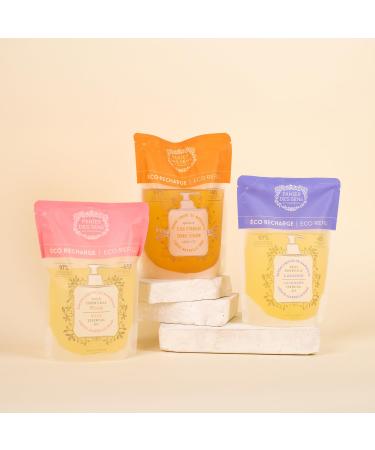 Buy Panier des Sens Marseille Lavender Liquid Soap Refill Bag - 2x500ml Made in France | International Shipping - Buy Online on SooperMarket.com