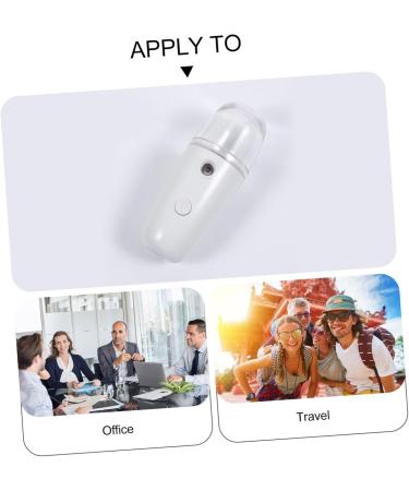 PLAFOPE 1 Set Spray Hydrating Apparatus Lash Facial Cleaner Mini Steamer Nano Facial Mister White Plastic - Buy Online on SooperMarket.com