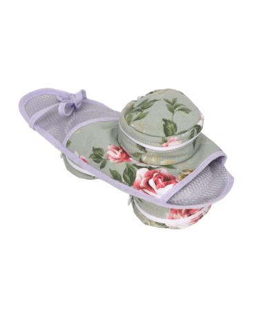 Yinhing Moxibustion Heating Bag Portable Foot Moxibustion Bag with Zipper Pockets for Smokeless Heat Massage