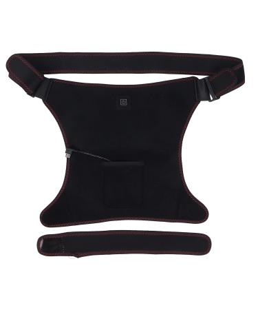 Hip bandage with hot cooling packs 5 V sciatic support winders heated groin compression bandage hip belt for muscle strain sciatic nerve pain relief