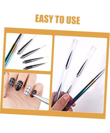 minkissy 1 Set Nail Art Drawing Pen Nail Art Liner Nail Drawing Pens Nail Salon Nail Painting Supply Nail Art Supplies Manicure Painting Nail Painting Brush Line Pen Painted - Buy Online on SooperMarket.com