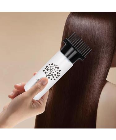 Folpus Squeeze Bottle Hair Dye Bottle Brush Hair Oil Roots Comb Bottle Black - Buy Online on SooperMarket.com