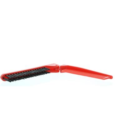 Folding Compact Travel Pocket Hair Brush/Comb Set - 1 Red, 1 White | Le Salon - Buy Online on SooperMarket.com
