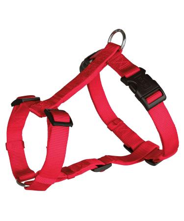 Trixie Classic H-dishes size M- L: chest circumference 50 75 cm/20 mm in red- adjustable guide dishes with breaststeg neck and belly belt for medium-sized dogs 14323 multicolored M/L (1 Pack)