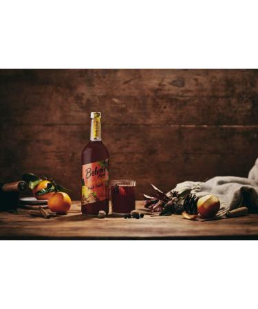 Belvoir Farm Festive Edition Mulled Winter Punch - 100% Natural Ingredients | Vegetarian & Vegan-Friendly - 6 x 750ml Bottles - Buy Online on SooperMarket.com