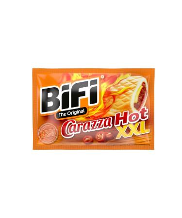 BiFi Carazza Original Hot XXL Pack of 6 (6 x 75g) | Hearty Pizza Snack International Shipping Available - Buy Online on SooperMarket.com