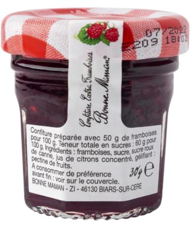 Bonne Maman Raspberry Mini Jam 15 x 30g - Buy Online on SooperMarket.com