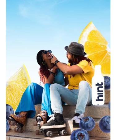 Hint Water Blueberry Lemon (Pack of 12)  16 Ounce Bottles  Pure Water Infused with Blueberry and Lemon  Zero Sugar-Calories-Sweeteners-Preservatives-Artificial Flavors  16 Fl Oz (Pack of 12) - Buy Online on SooperMarket.com
