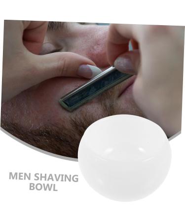 Collbath Razor Foam Shell - Natural Glass Shaving Bowl for Men | Multi-Purpose Decorative Shaving Container - Buy Online on SooperMarket.com