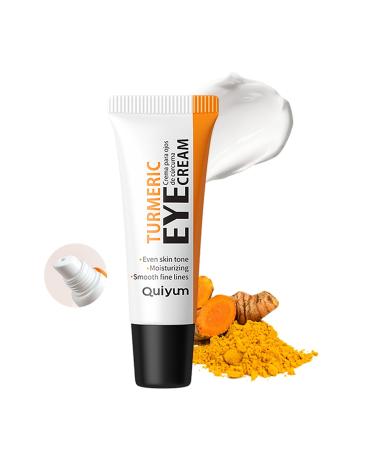 Turmeric Under Eye Cream For Dull Eye Skin Fine Lines Eye Bags Dark Circles Eye Firming Even Skin Tone Hydrating Moisturizes Smooths Fine Lines Under Eye Serum Turmeric Booster Eye Treatment Eye Cream