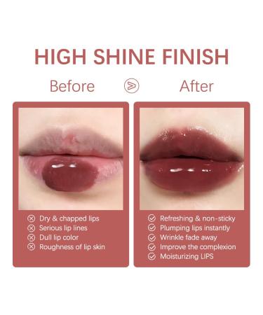 Butter Jelly Lipstick | Moisturizing Lip Stain & High Pigment Waterproof Lip Glaze for Fuller Lips - Long Lasting Day/Night Color (3 - Buy Online on SooperMarket.com