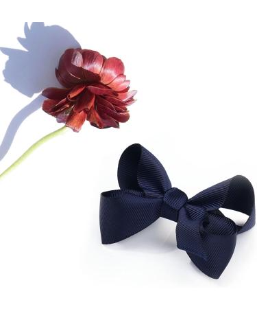 JOYOYO 40 Pcs Handmade Grosgrain Ribbon Hair Bows for Toddler Girls - 4.5 Inch Hair Clips in Multicolor Pairs - 40 Count Pack - Buy Online on SooperMarket.com