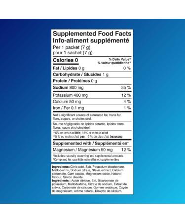 WakeWater Electrolytes Powder | Blue Raspberry 10 x 7g Electrolyte Powder Packets | Rapid Rehydration | Sugar Free | No Artificial Sweetener | 0 Calories | Keto & Paleo Friendly - Buy Online on SooperMarket.com