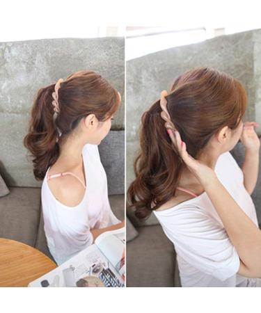 Banana Style Hair Clip Ponytail Lady Gift Girl Women Hairpin Headwear Accessories Attractive Design - Buy Online on SooperMarket.com