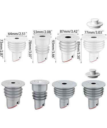 Drain Seal Drainages Solution Drain Anti-Odor Sealing Rings Drain Seal Stop For Kitchen & Bathroom Drain Seal Drainages Solution Drain Anti-Odor Sealing Rings Drain Gray 45 to 50mm - Buy Online on SooperMarket.com