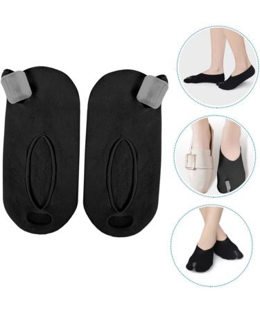FOMIYES Men's Invisible Boat Socks Separator with Hallux Valgus Protector - Black, 1 Pair - Buy Online on SooperMarket.com