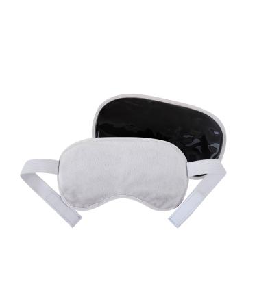 FOMI Cold Clay Therapy Eye Mask | Ice Pack for Migraine Relief | Reduces Puffiness and Dark Circles | Stress Reliever with Natural Mud Filling | Fabric Backing (Black) - Buy Online on SooperMarket.com