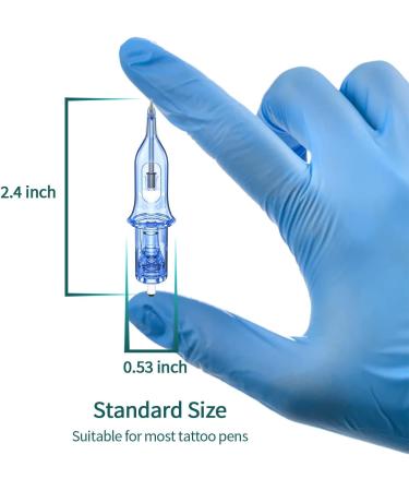 50PCS Tattoo Needles Standard Sizes 1203RL+05RL+07RL+09RL+11RL  10Pcs of Each Tattoo Cartridge Needle Round Liner Tattoo Needle Assorted - Buy Online on SooperMarket.com