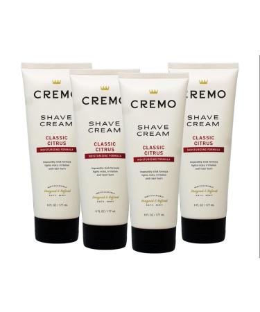 Cremo Original Shave Cream - Superior Men's Shaving Cream (4 Pack 6 oz) | International Shipping Available - Buy Online on SooperMarket.com