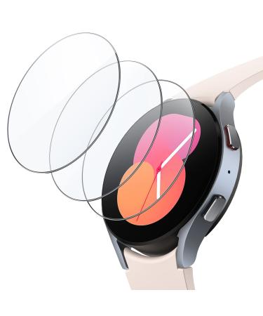 JETech Screen Protector for Samsung Galaxy Watch 5/4 40mm Tempered Glass 2.5D Round Edge HD Clear 3 Pack 40 mm