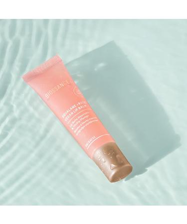 Biossance Squalane + Rose Vegan Lip Balm with Hyaluronic Acid and Ceramides - Moisturizing, Plumping, and Petroleum-Free (0.52 oz) - Buy Online on SooperMarket.com