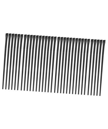 Baluue 36 Pcs Eyeliner Brush Eye Shadow Brush Women Eyeliner Brush Brow Brushes for Eyebrows Black