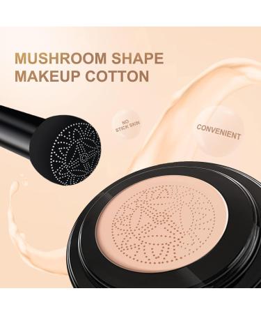 Air Cushion CC Cream 2024 New Mushroom Head Air Cushion CC Cream Air Cushion CC Cream Mushroom Head Mushroom Head CC Cream Foundation Long-Lasting Waterpro of Matte Moisturizing Concealer (Ivory 15g) Ivory 15g - Buy Online on SooperMarket.com