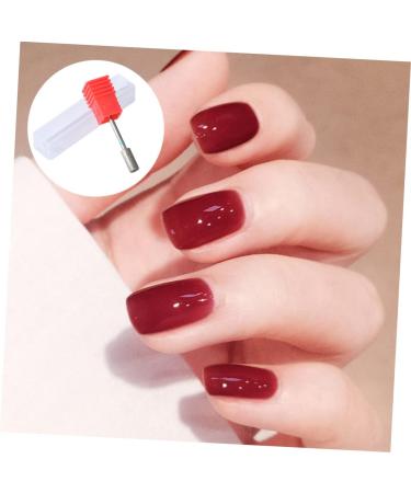minkissy Finger Nails Nail Bit Nail Grinding Head Nail Drill Bits Manicure Set Nail Assecories - Buy Online on SooperMarket.com