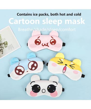 Adonpshy Cartoon Eye Treatment Pad for Fatigue Relief and Relaxation - Sleep Blindfold for Personal Use - Buy Online on SooperMarket.com