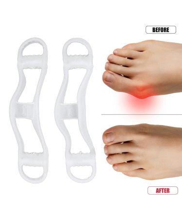Socobeta Orthopedic Toe Separator - Silicone Foot Ball Alignment 2 Pack Comfortable & Multifunctional - Buy Online on SooperMarket.com