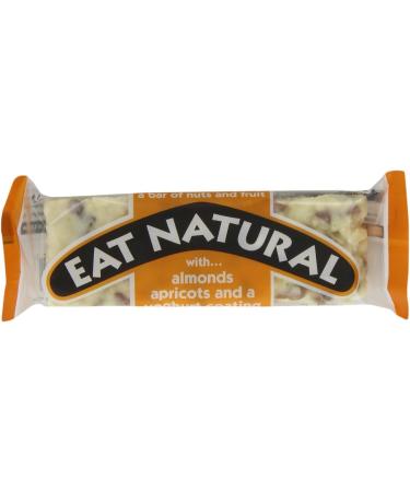 Eat Natural Fruit & Nut Bars Almond and Apricot with a Yoghurt Coating - 24 x 50gm - Buy Online on SooperMarket.com
