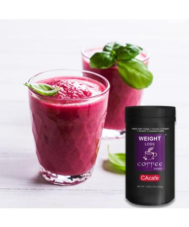 Apple Cider Vinegar Weight Loss Coffee with Coconut, Collagen, Turmeric & Colombian Coffee - Natural Weight Management Aid (16 oz) - Buy Online on SooperMarket.com