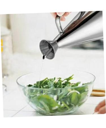 Zerodeko 3pcs Oil Holder Olive Oil Bottle Dispenser Vinegar Bottle Olive Oil Dispenser Cooking Oil Dispenser Kitchen Things Olive Oil Nozzle Oil Decanter Container Stainless Steel mediumx3pcs As Shownx3pcs - Buy Online on SooperMarket.com